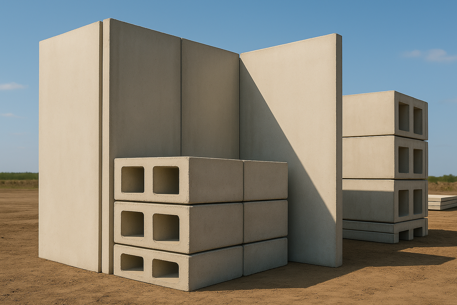 Painéis de concreto